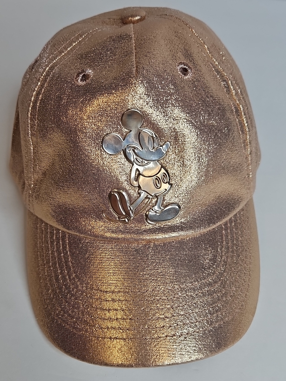 EXCLUSIVE MICKEY MOUSE ROSE GOLD GIRLS / TODDLERS  BASEBALL CAP
